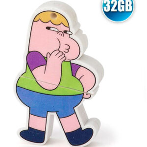 Pen Drive Emborrachado com 32 GB para Brindes
